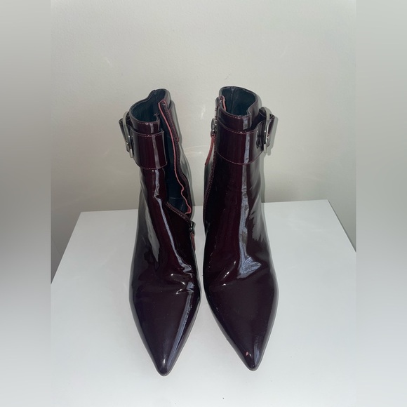 Alias Mae Maroon Ankle Boots - Picture 2 of 4